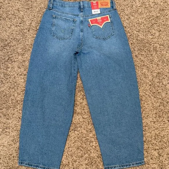 Levi’s Girls Cinch Barrel Jeans Size 14 NWT Blue - Picture 5 of 9